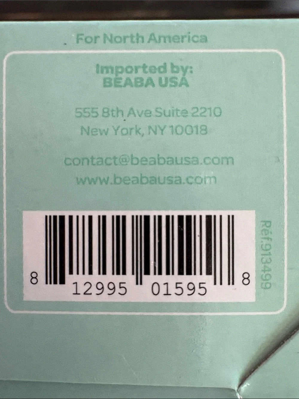 BEABA Clip 6-Piece 8 oz Baby Toddler Food Storage Container Set NEW